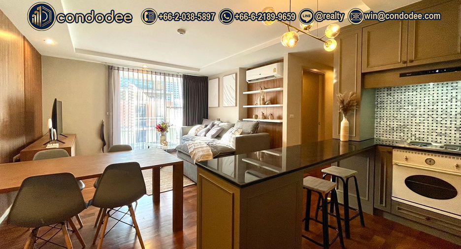 À vendre 2 chambres condo à Khlong Toei, Bangkok
