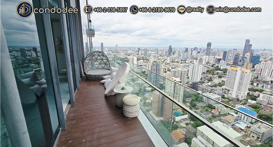 For sale 2 ベッドルーム condo in Khlong Toei, Bangkok