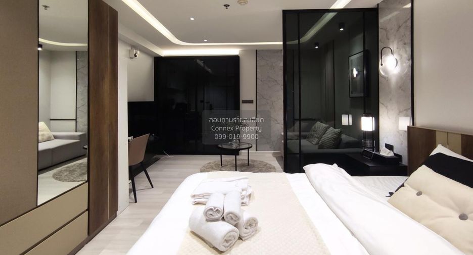 For rent 1 bed condo in Huai Khwang, Bangkok