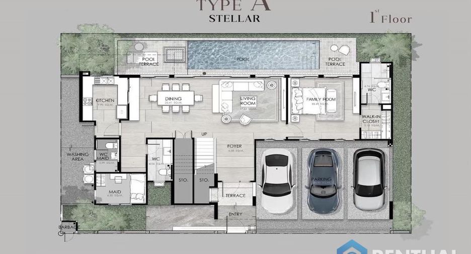 Haus zum Kauf mit 4 Zimmer in East Pattaya, Pattaya