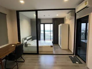 For rent studio condo in Mueang Nonthaburi, Nonthaburi