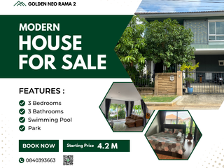For rent 3 bed house in Mueang Samut Sakhon, Samut Sakhon