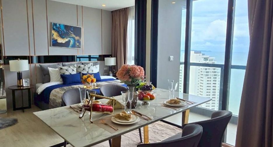 À vendre 2 chambres condo à Bang Lamung, Chonburi