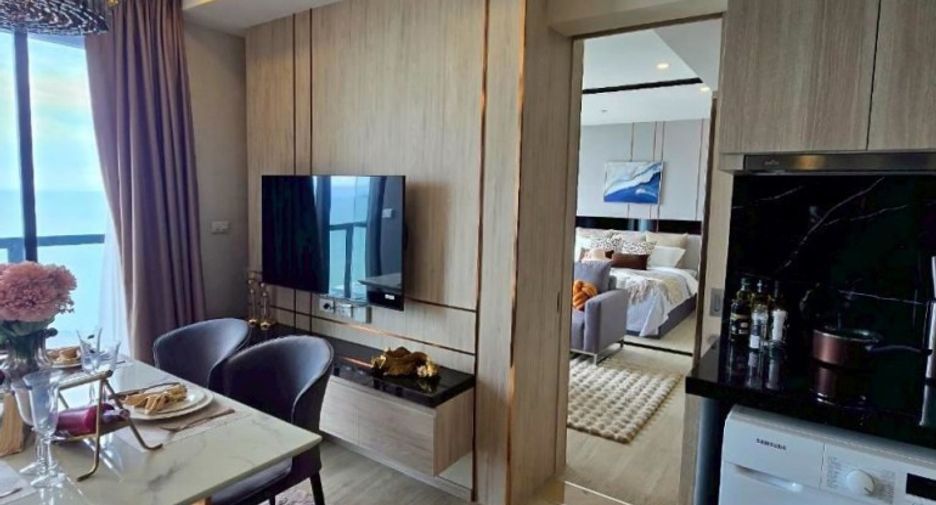 À vendre 2 chambres condo à Bang Lamung, Chonburi