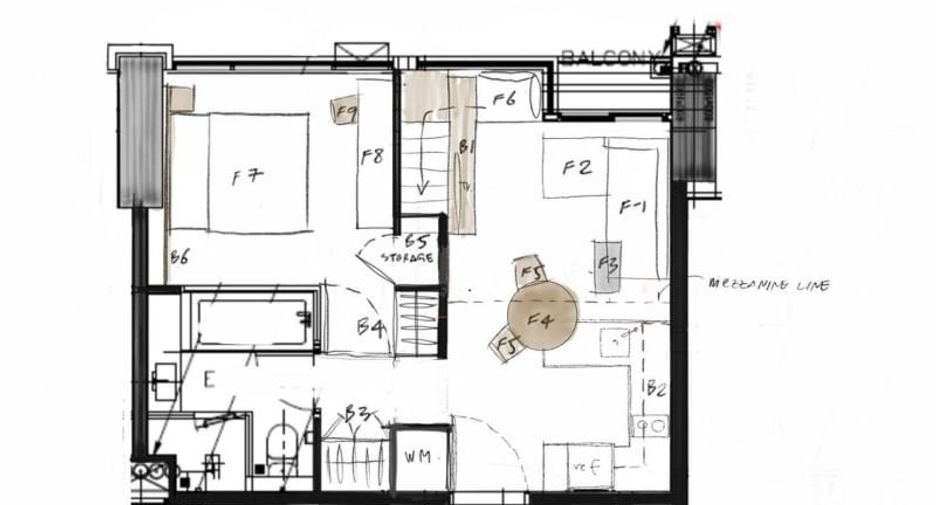 For sale 2 bedrooms condo in Watthana, Bangkok
