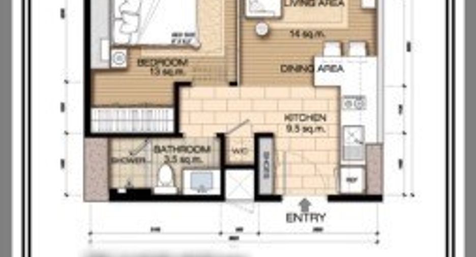 Condo en venta de 1 habitaciones en Watthana, Bangkok