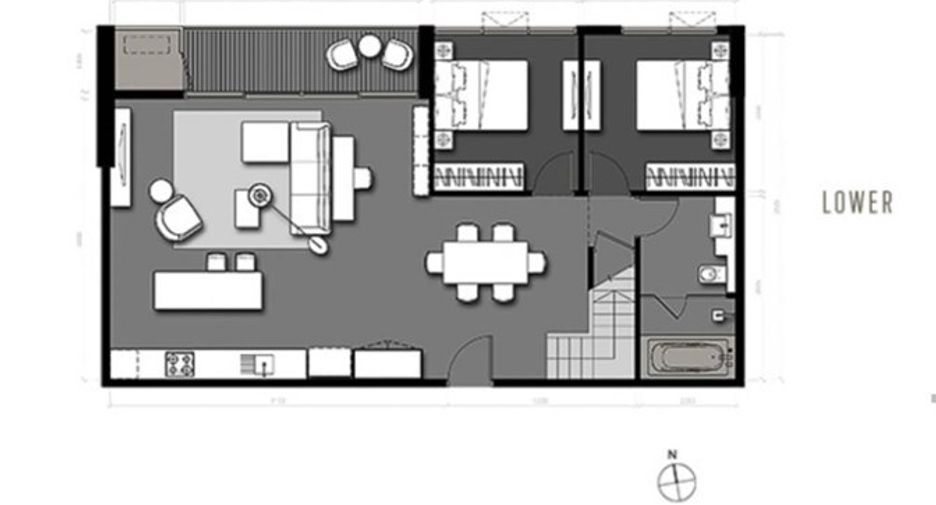Condo en venta de 3 habitaciones en Watthana, Bangkok