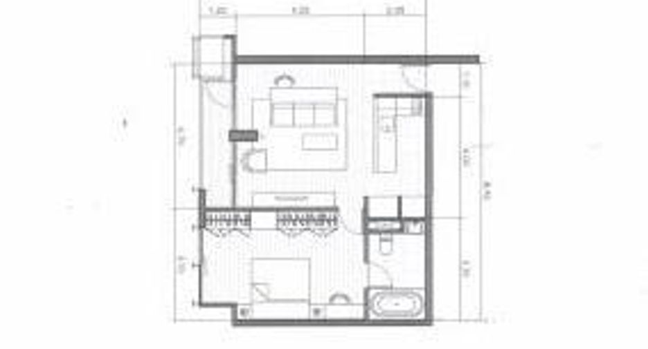 For rent 1 bed condo in Watthana, Bangkok