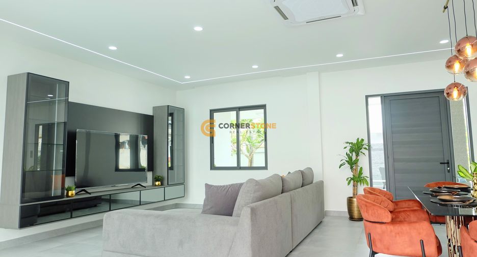 Casa en venta y en alquiler de 3 habitaciones en Bang Lamung, Chonburi