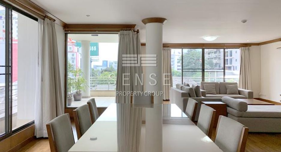 For rent 3 bedrooms condo in Khlong Toei, Bangkok