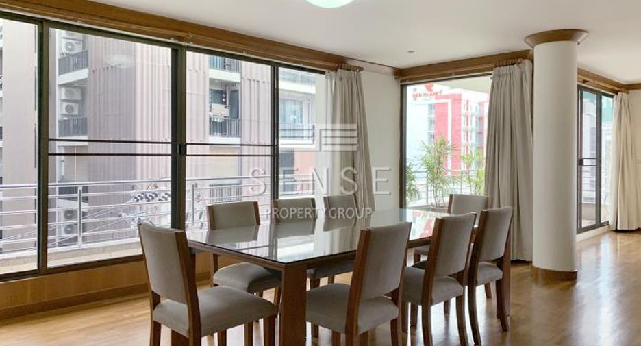 For rent 3 bedrooms condo in Khlong Toei, Bangkok