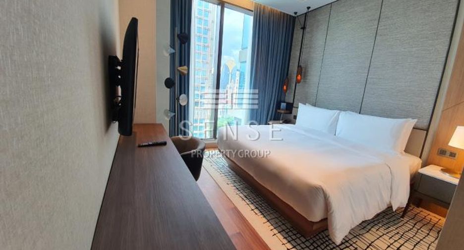 À louer 2 chambres condo à Pathum Wan, Bangkok