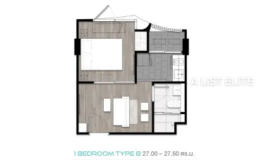 Продажа 1 кровать кондо в Чатучак, Бангкок
