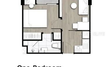 À vendre 1 chambre condo à Phra Khanong, Bangkok