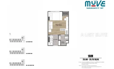 For sale 1 bed condo in Mueang Samut Prakan, Samut Prakan
