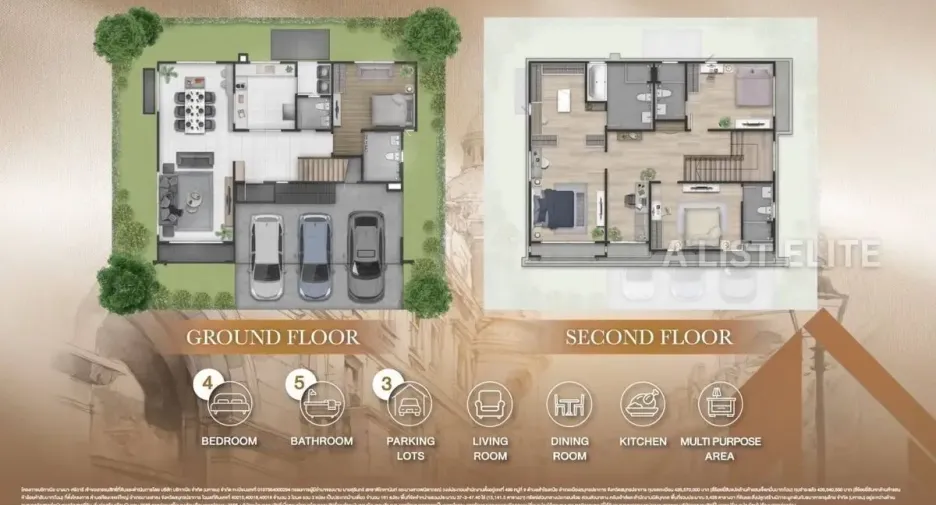 For sale 4 bedrooms house in Bang Phli, Samut Prakan
