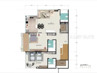 Condo en venta de 4 habitaciones en Phaya Thai, Bangkok