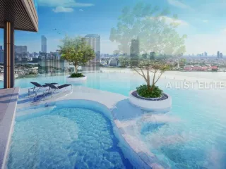 For sale 3 bedrooms condo in Thon Buri, Bangkok