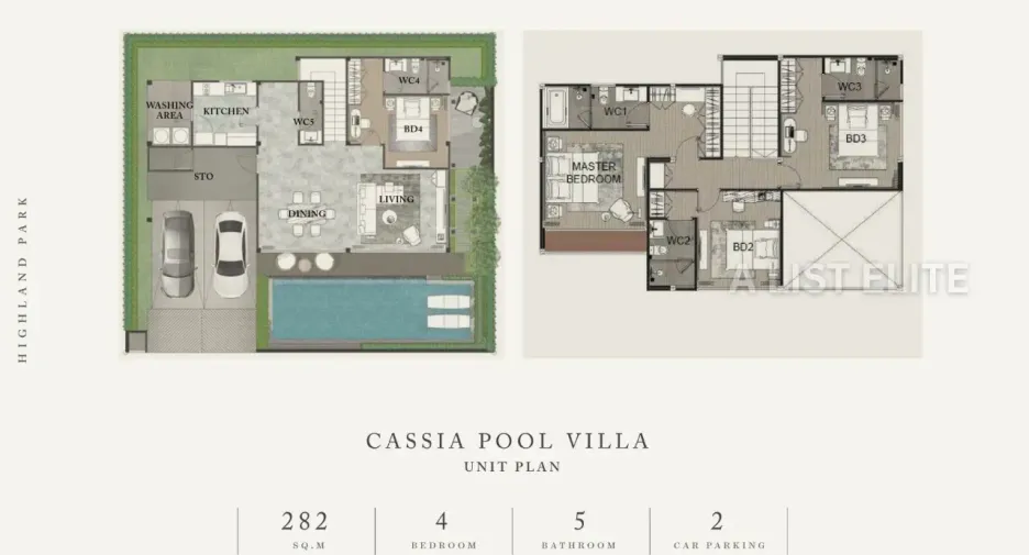 Casa en venta de 4 habitaciones en Bang Lamung, Chonburi