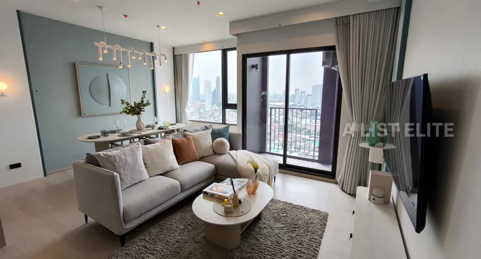 Condo en venta de 2 habitaciones en Khlong San, Bangkok