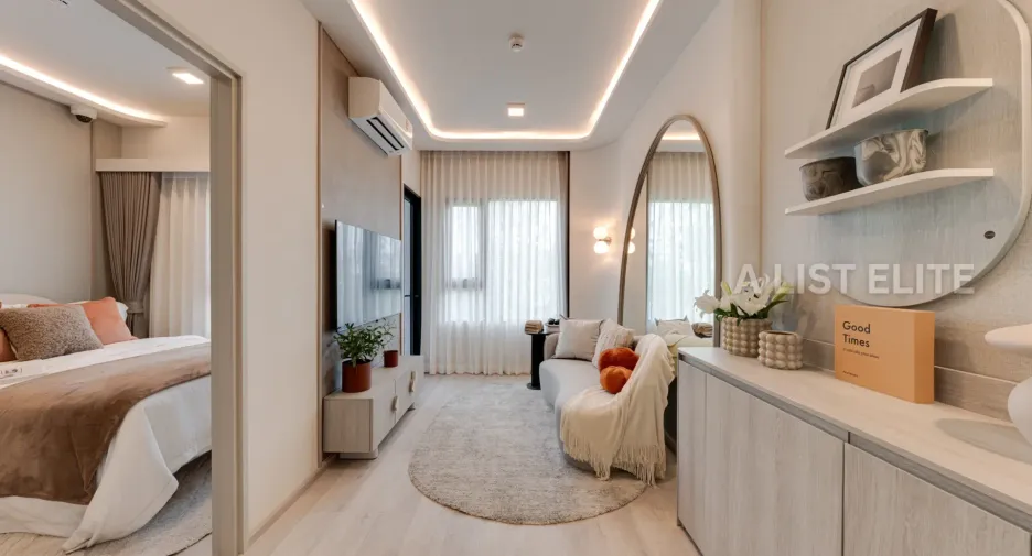 For sale 1 bed condo in Huai Khwang, Bangkok