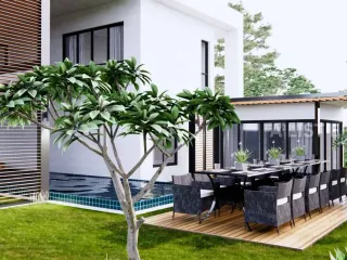 Casa en venta de 4 habitaciones en Na Jomtien, Pattaya