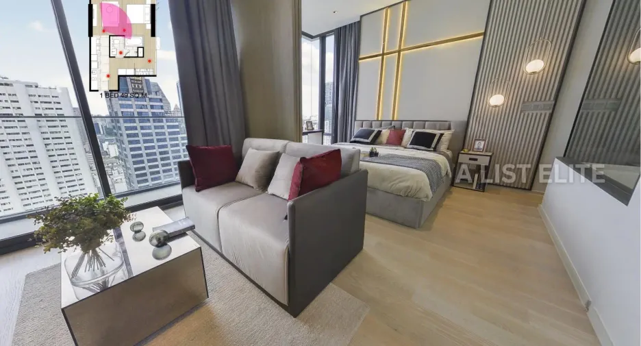 For sale 2 bedrooms condo in Bang Rak, Bangkok
