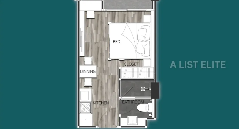 For sale 1 Beds condo in Jomtien, Pattaya