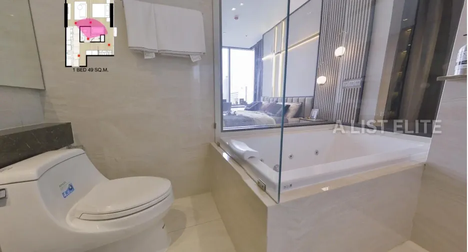 Condo en venta de 1 habitaciones en Bang Rak, Bangkok