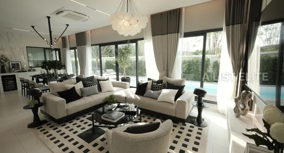 À vendre 4 chambres maison à Bang Lamung, Chonburi