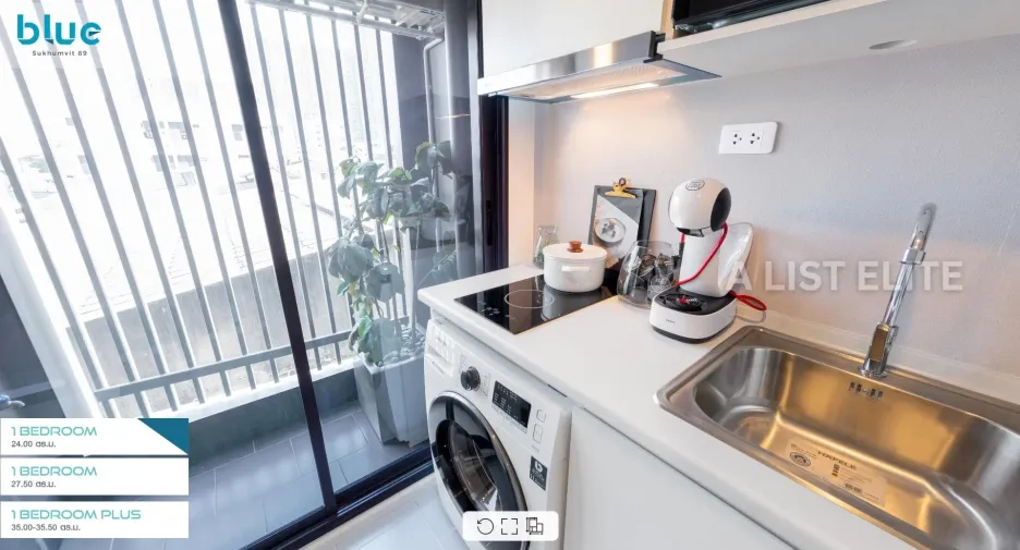 Продажа 1 кровать кондо в Пхра Кханонг, Бангкок