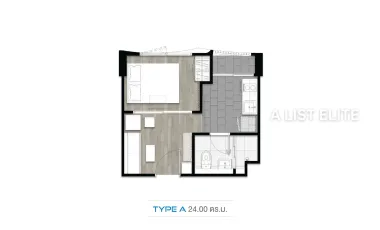 Продажа 1 кровать кондо в Пхра Кханонг, Бангкок