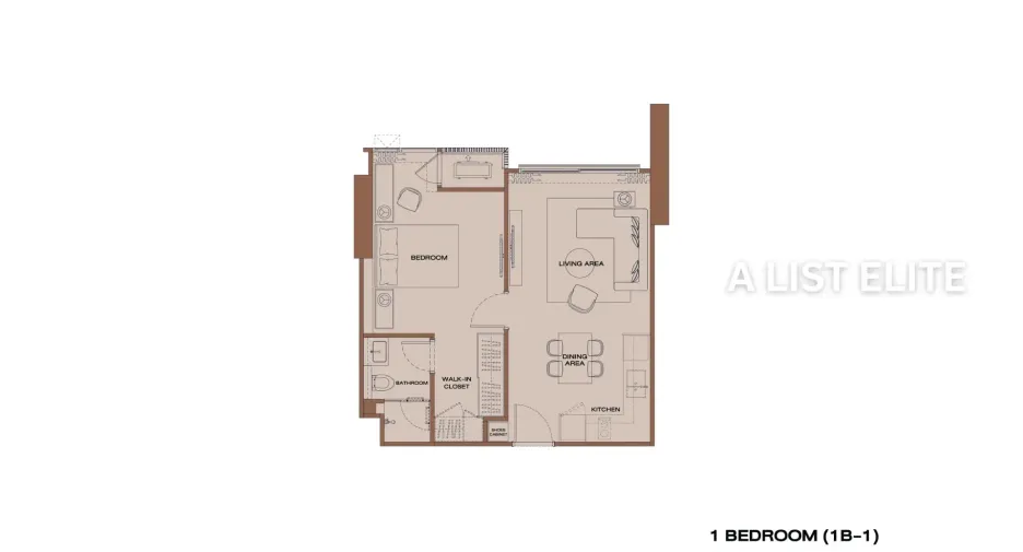 Wohnung zum Kauf mit 1 Zimmer in Sathon, Bangkok