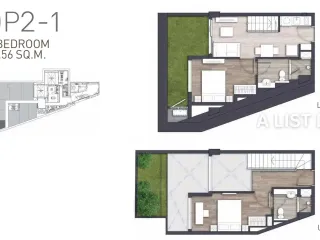 Wohnung zum Kauf mit 2 Zimmer in Khlong Toei, Bangkok