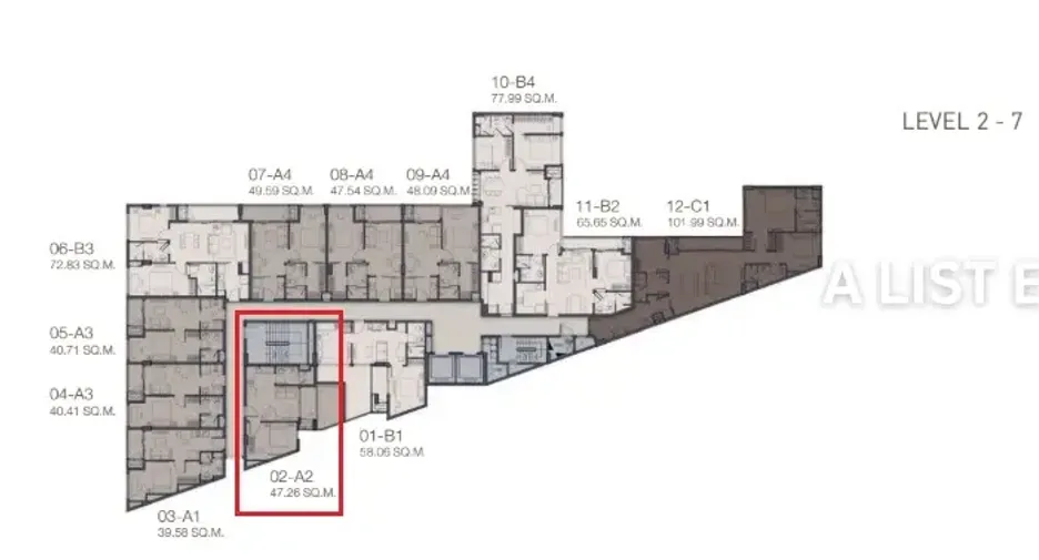 For sale 1 bed condo in Khlong Toei, Bangkok