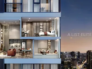 À vendre 2 chambres condo à Ratchathewi, Bangkok