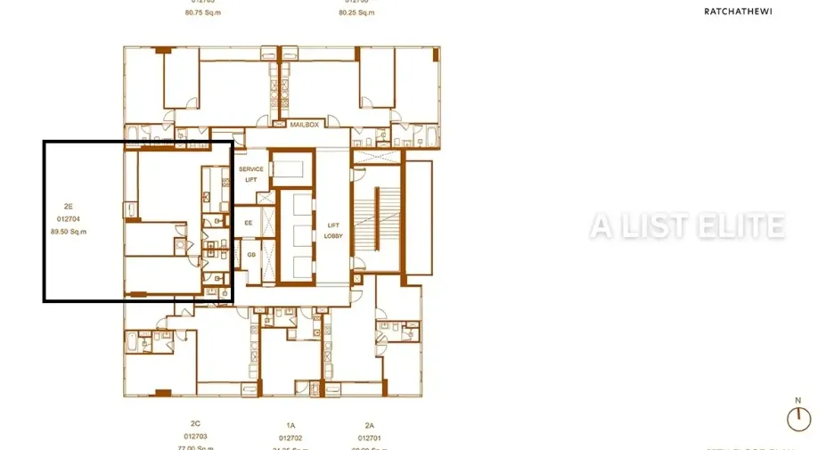 For sale 2 bedrooms condo in Ratchathewi, Bangkok