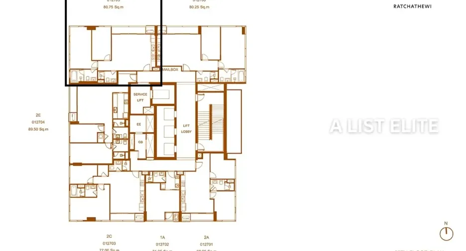 For sale 2 bedrooms condo in Ratchathewi, Bangkok