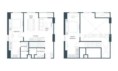 Condo en venta de 2 habitaciones en Khlong San, Bangkok