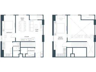 Condo en venta de 2 habitaciones en Khlong San, Bangkok