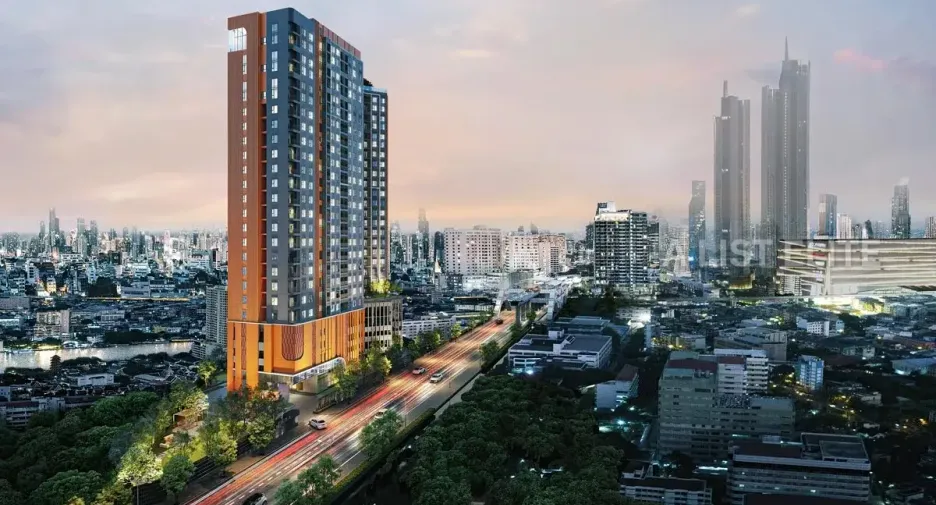 Condo en venta de 2 habitaciones en Khlong San, Bangkok