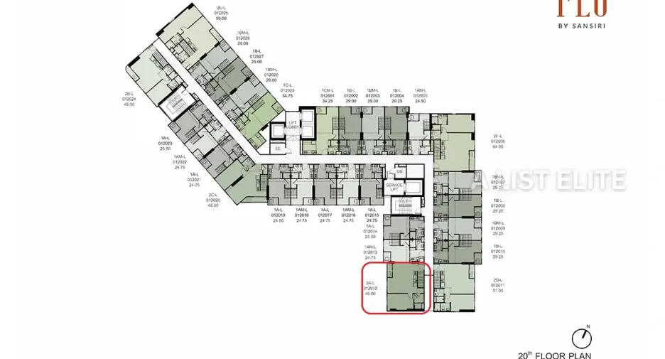 Wohnung zum Kauf mit 2 Zimmer in Khlong San, Bangkok