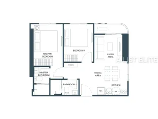 Condo en venta de 2 habitaciones en Khlong San, Bangkok