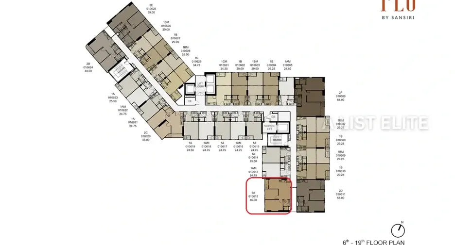 For sale 2 bedrooms condo in Khlong San, Bangkok