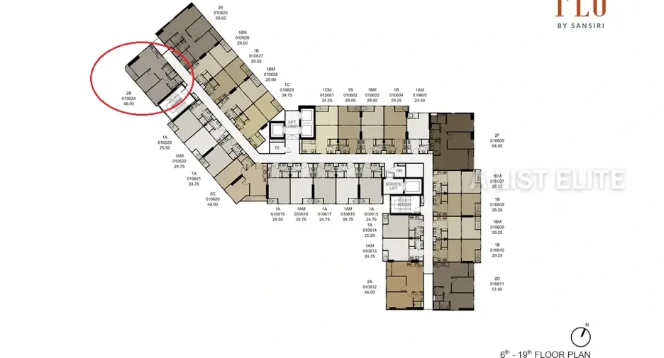 Condo en venta de 2 habitaciones en Khlong San, Bangkok
