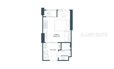 For sale 1 bed condo in Khlong San, Bangkok
