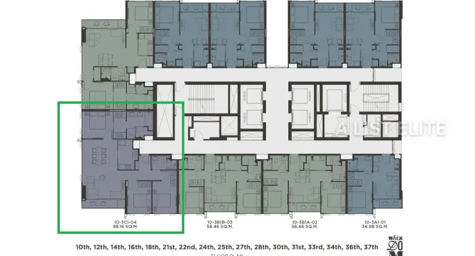 Wohnung zum Kauf mit 3 Zimmer in Bang Phli, Samut Prakan