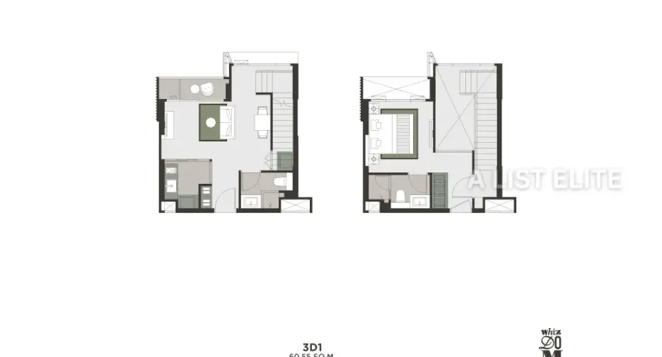 For sale 1 bed condo in Bang Phli, Samut Prakan