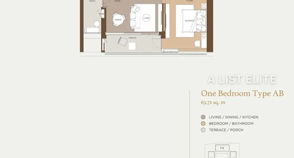 For sale 1 bed condo in Bang Phli, Samut Prakan