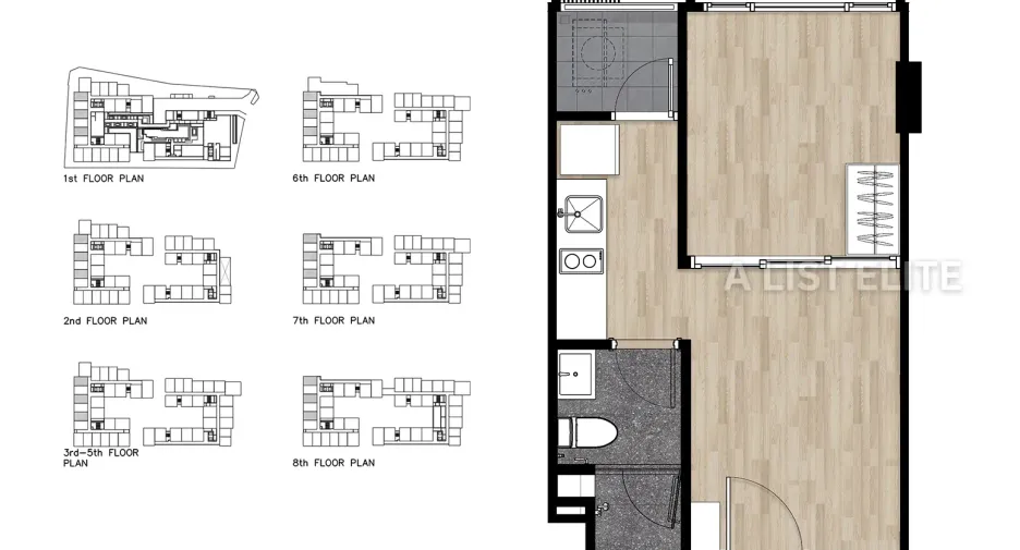 For sale 1 bed condo in Bang Rak, Bangkok